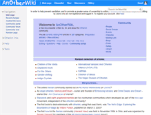 Tablet Screenshot of anotherwiki.org